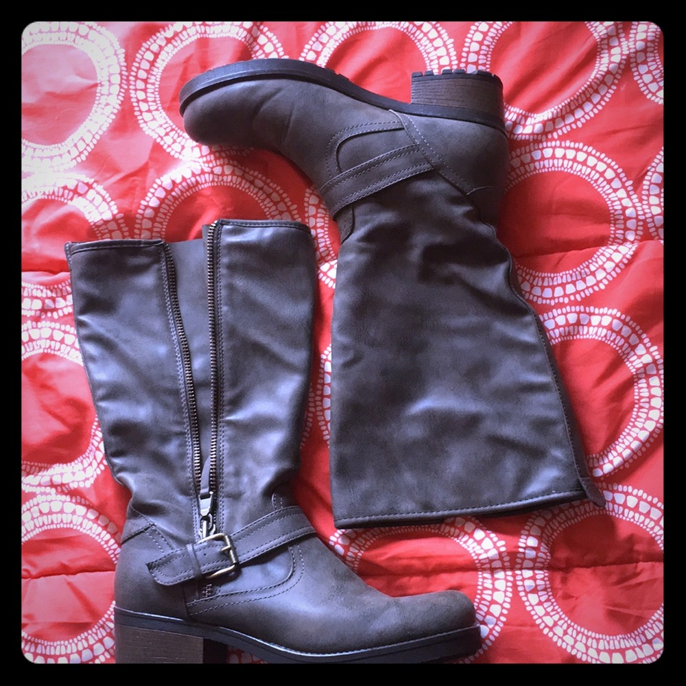 Modellista wide calf vegan Moto boot 11